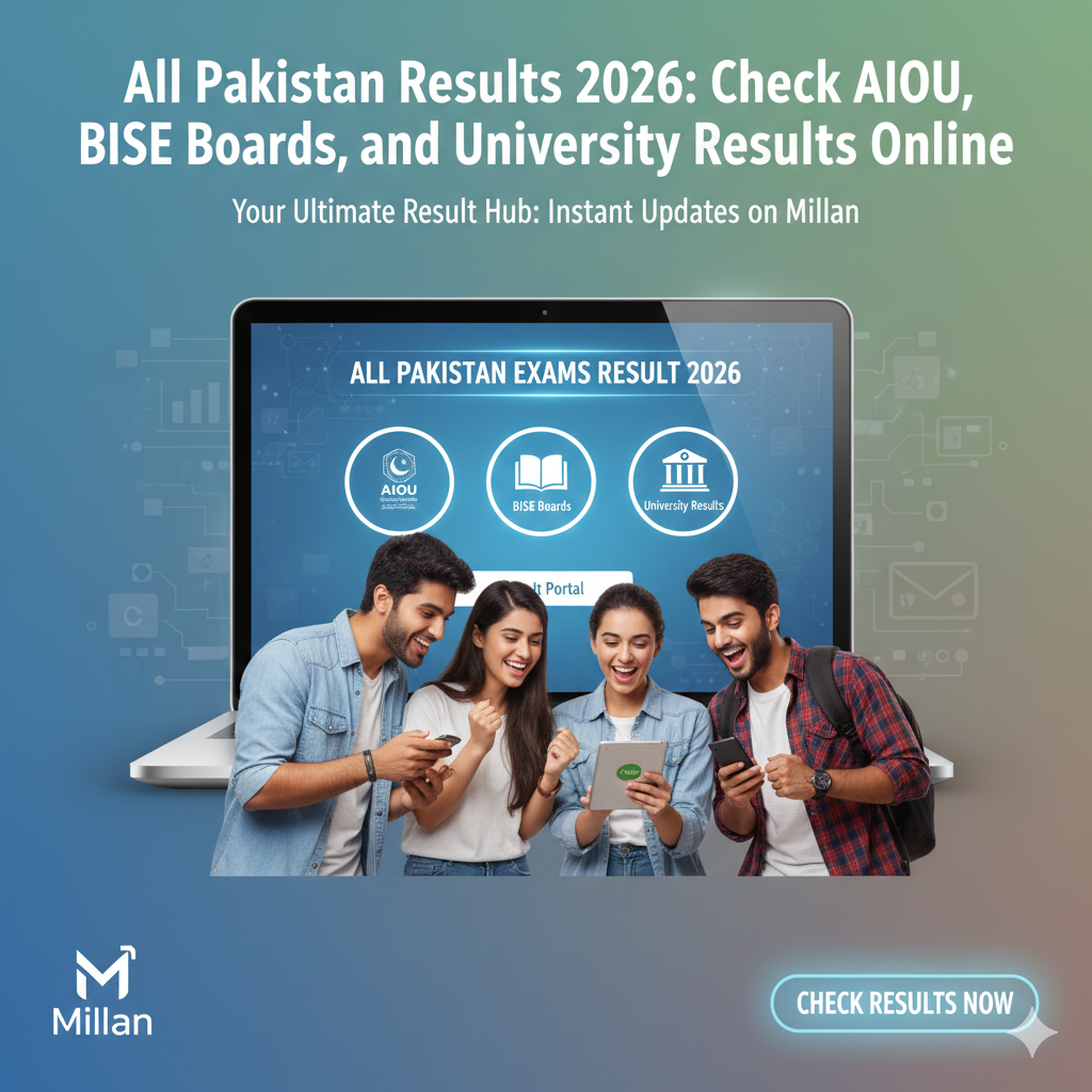 All Pakistan Results 2026 Check AIOU, BISE Boards, and University Results Online