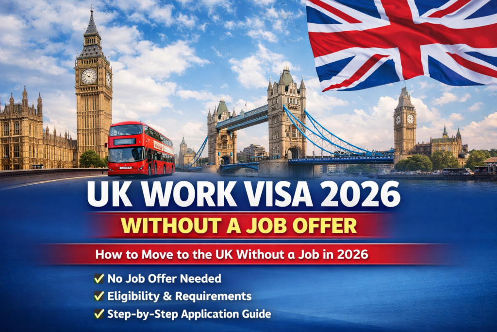 UK Visa Without Job Offer 2026 – Latest Rules, Documents & Fees Explained