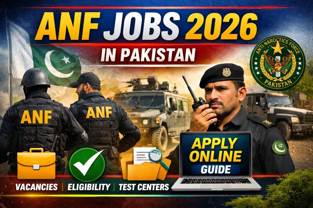 ANF Jobs 2026 in Pakistan