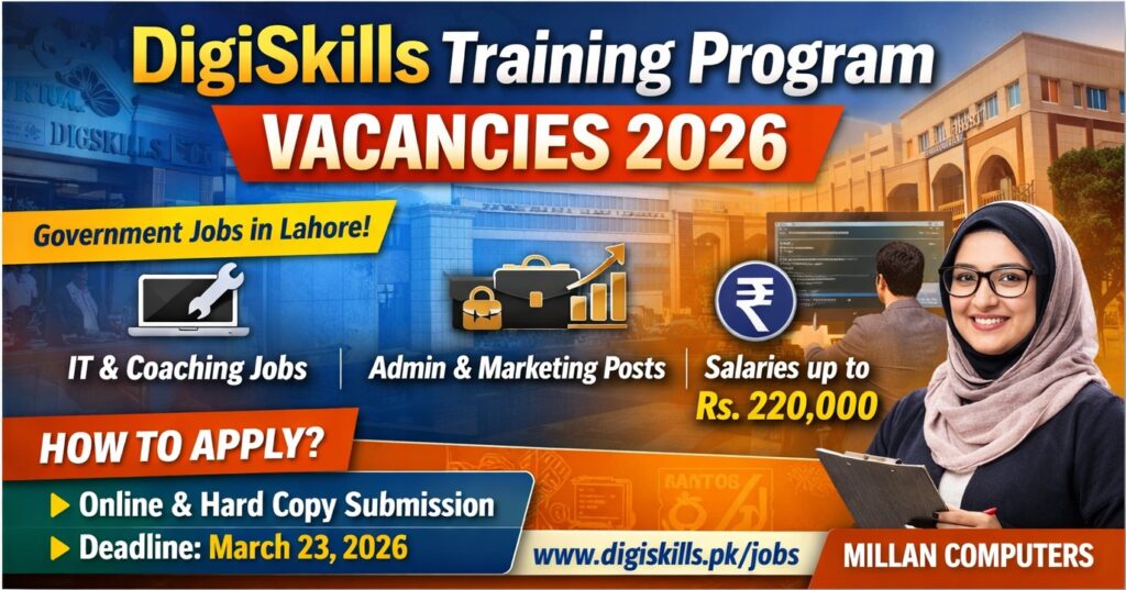DigiSkills Training Program Vacancies 2026