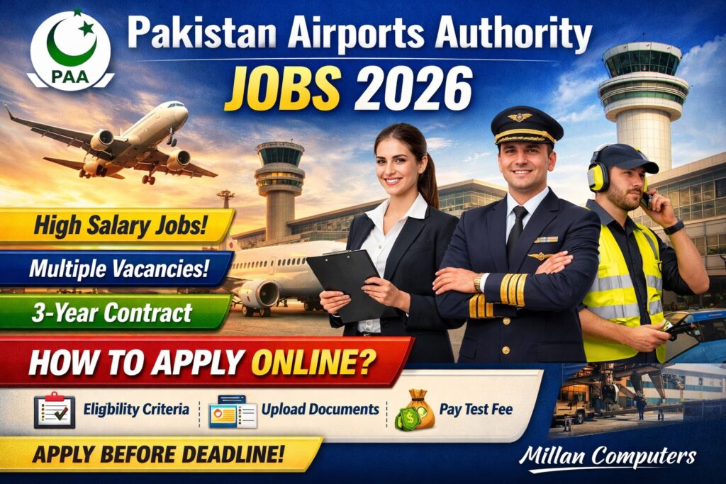 Pakistan Airports Authority Jobs 2026