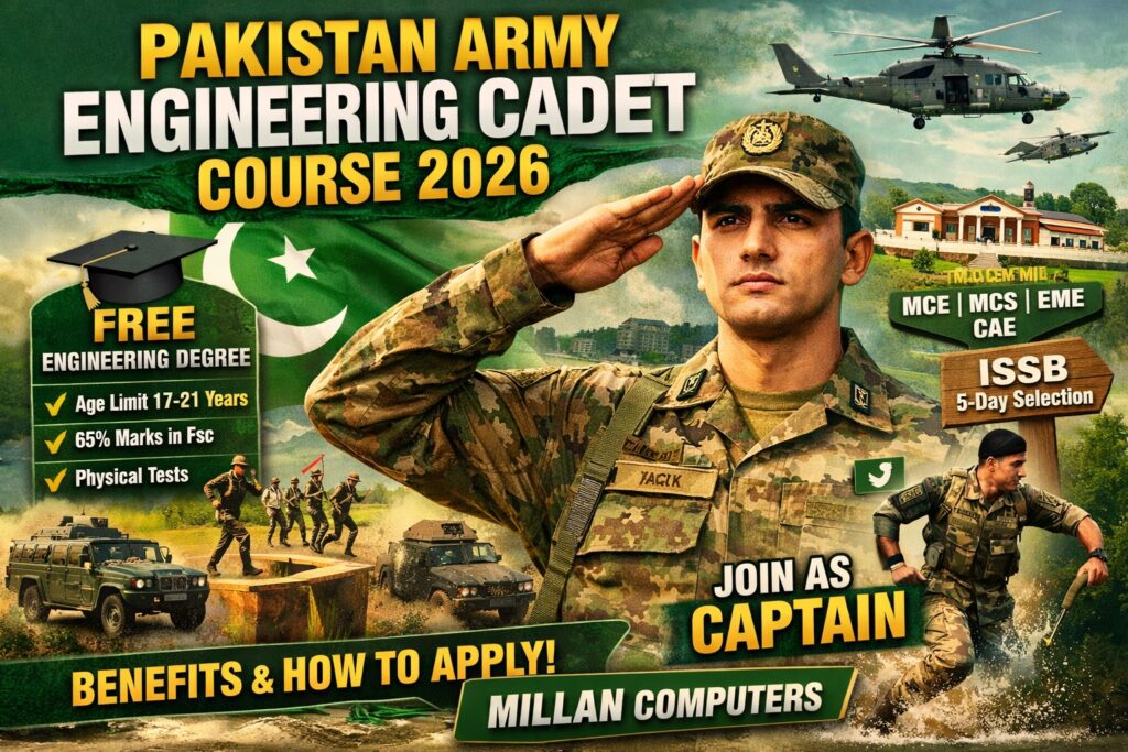 Pakistan Army Jobs 2026
