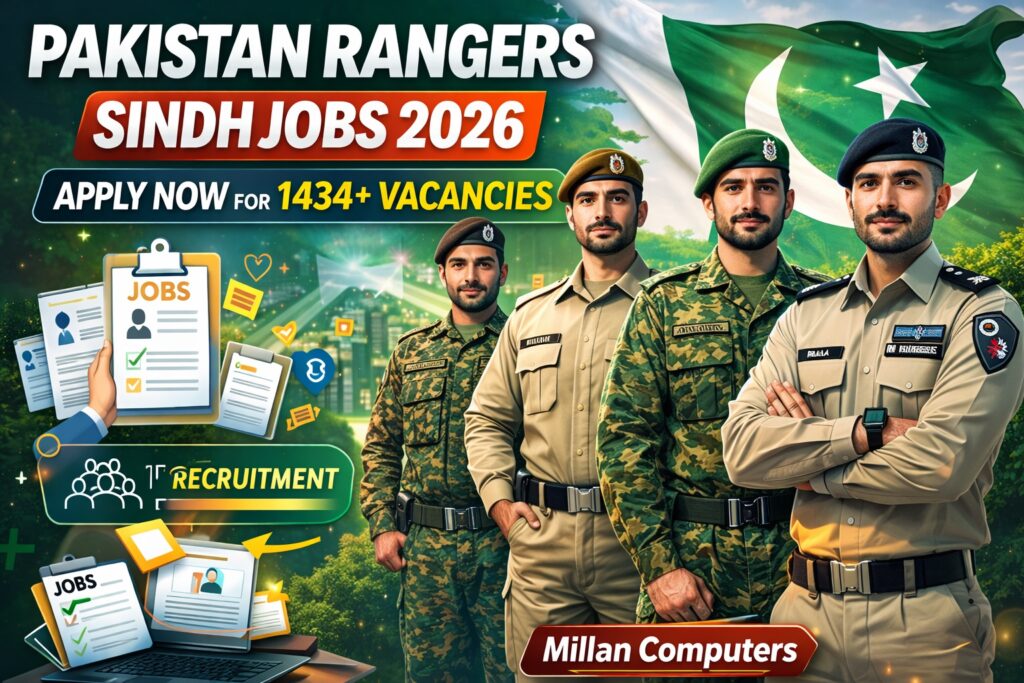 Pakistan Rangers Sindh Jobs 2026