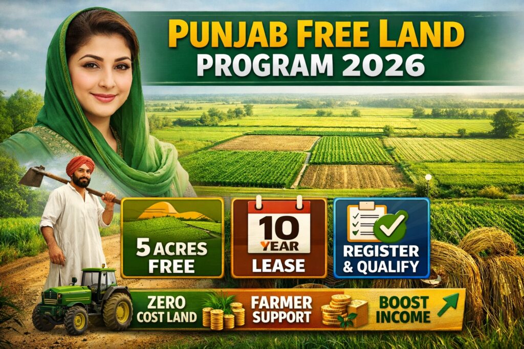 Punjab Free Land Program 2026