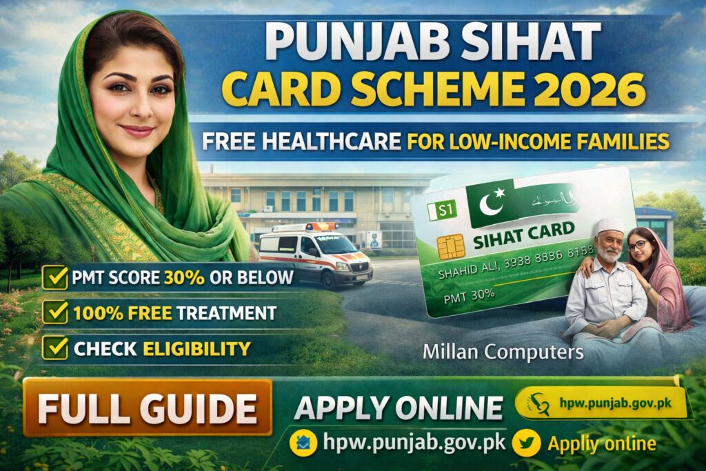 Punjab Sihat Card Scheme 2026