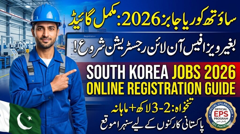 South Korea Jobs 2026 for Pakistanis