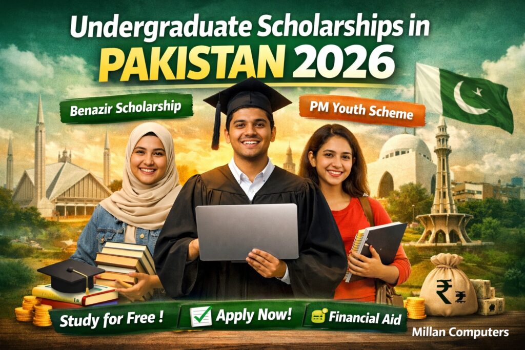 Undergraduate Scholarships in Pakistan 2026