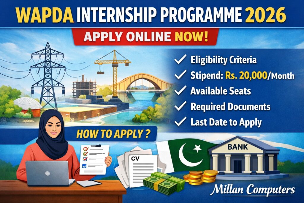WAPDA Internship Programme 2026