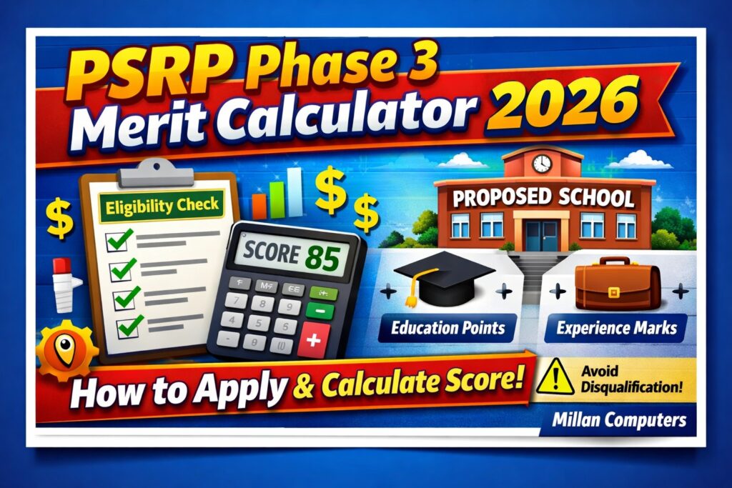 PSRP Phase 3 Merit Calculator 2026