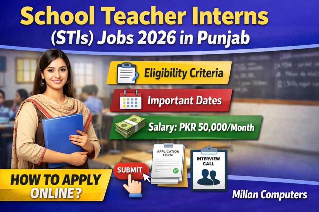 School Teacher Interns (STIs) Jobs 2026