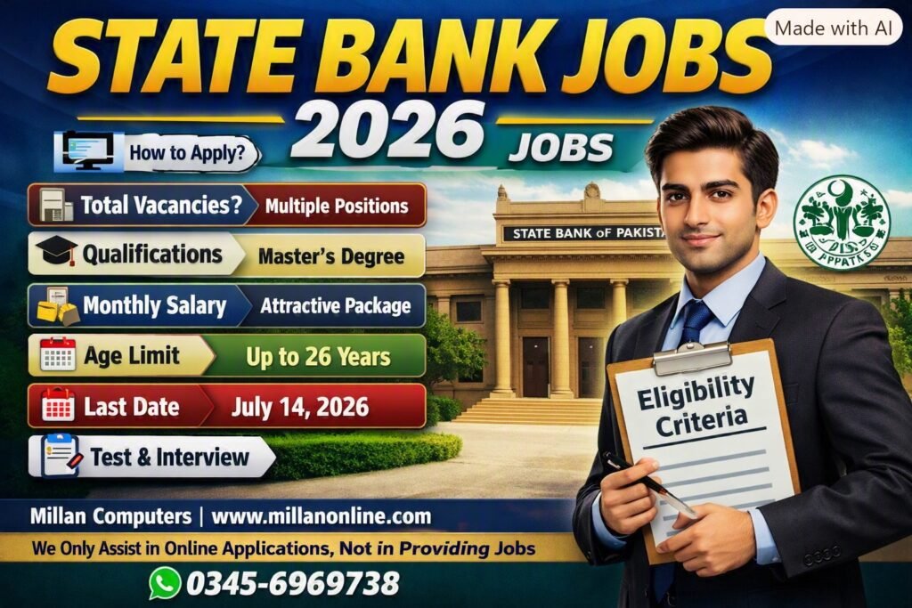 State Bank of Pakistan EATS 2026 Assistant Director OG-2 Advertisement
